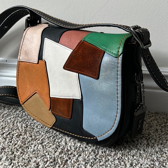 *SOLD* Coach 1941 Patchwork Saddle 23 Crossbody Bag Purse - Picture 1 of 1